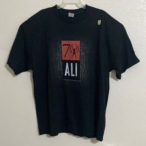 MUHAMMAD ALI Official Licensed Product by AAA Black Cotton T Shirt Size XXL NWOT